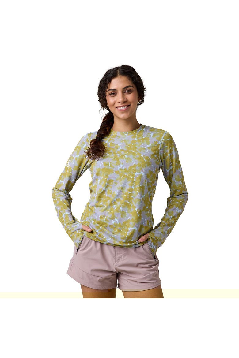 Tahoe Sun Crew - Women's, Alternate, color, Liquid Floral Print