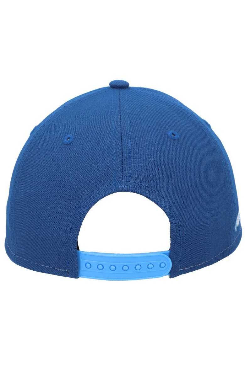 Men's New Era Light Blue/Blue Kevin Harvick 9FORTY Busch Light Visor Streak Snapback Adjustable Hat, Alternate, color, Light Blue