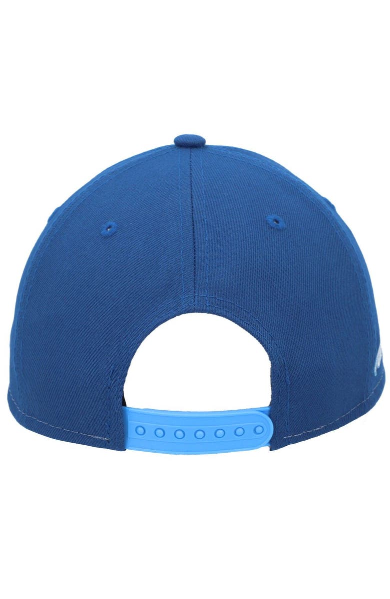 New Era Men's New Era Light Blue/Blue Kevin Harvick 9FORTY Busch Light Visor Streak Snapback Adjustable Hat, Alternate, color, Light Blue