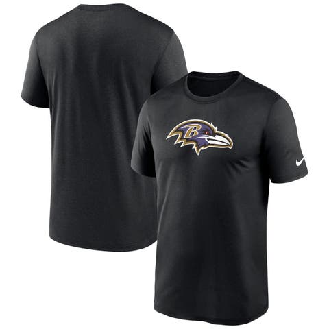 Men's Nike  Black Baltimore Ravens Legend Logo Performance T-Shirt