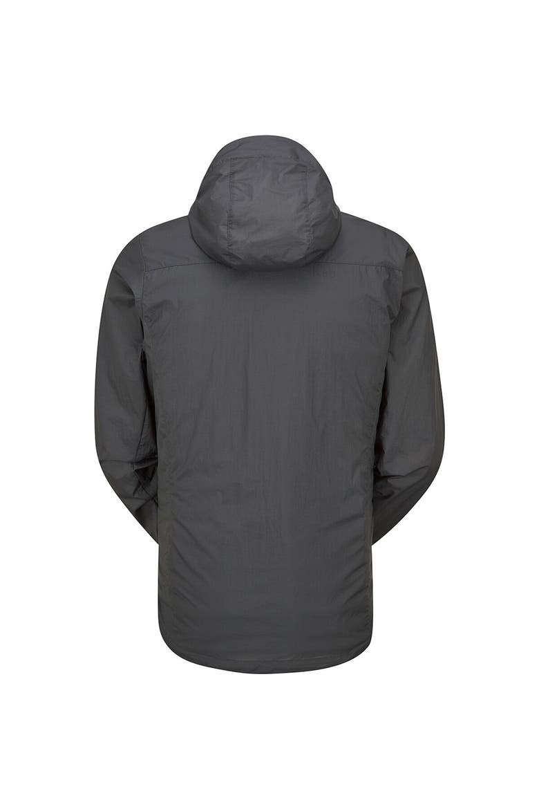 Vital Windshell Hooded Jacket - Men's, Alternate, color, Graphene (Marmalade)