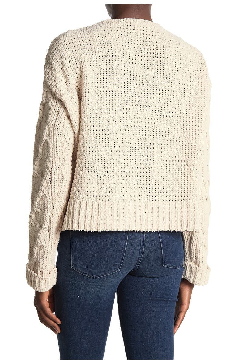 SUPPLIES BY UNIONBAY Elisa Cable Knit Chenille Cardigan, Alternate, color, 