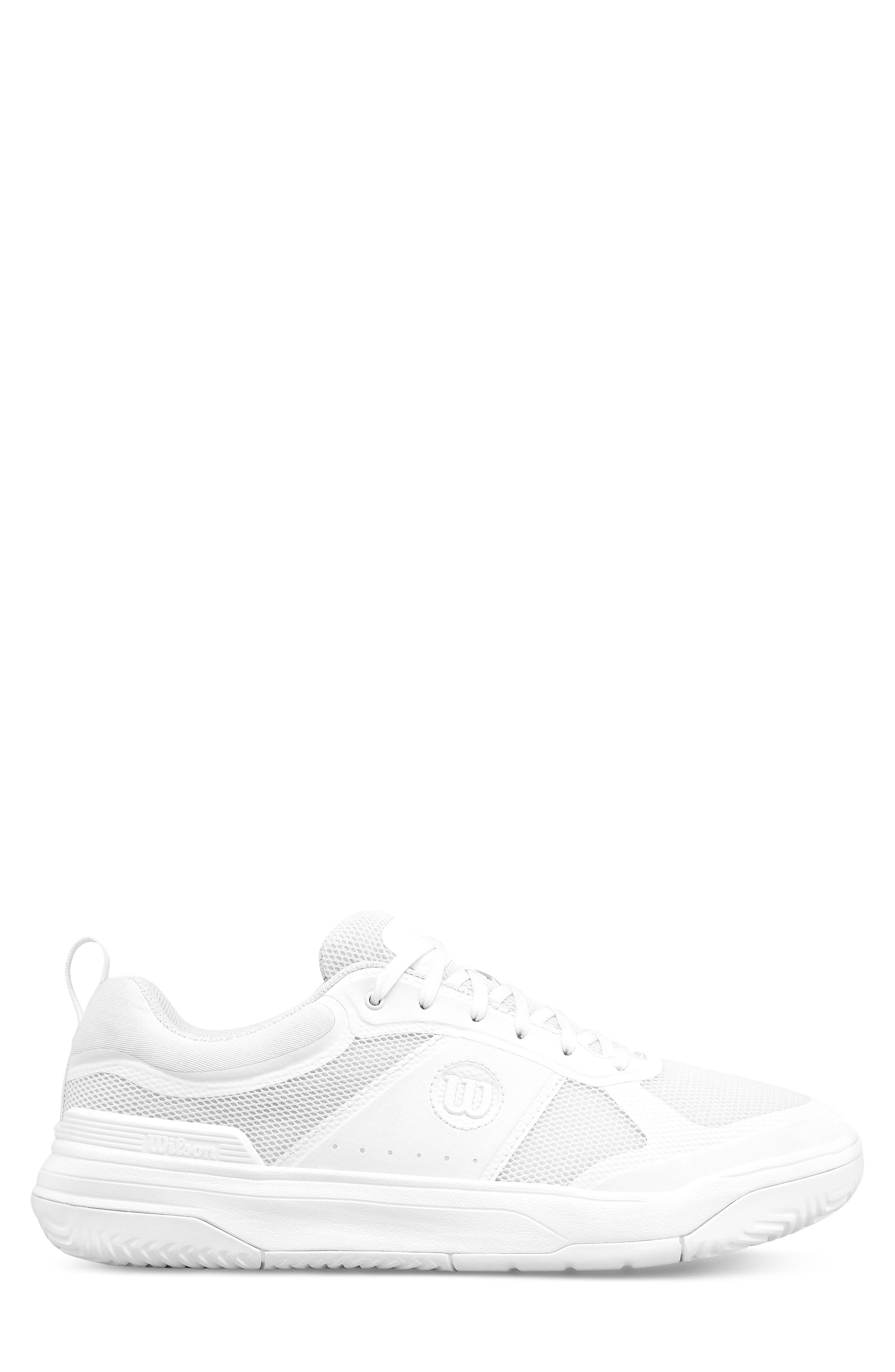 Pickle Pro Pickleball Sneaker, Alternate, color, CLEAR WHITE / CLEAR WHITE