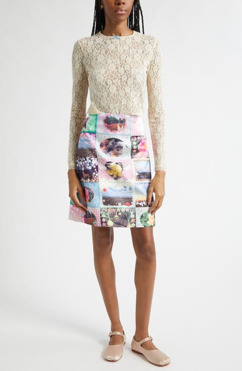 Scoby Long Sleeve Lace Top