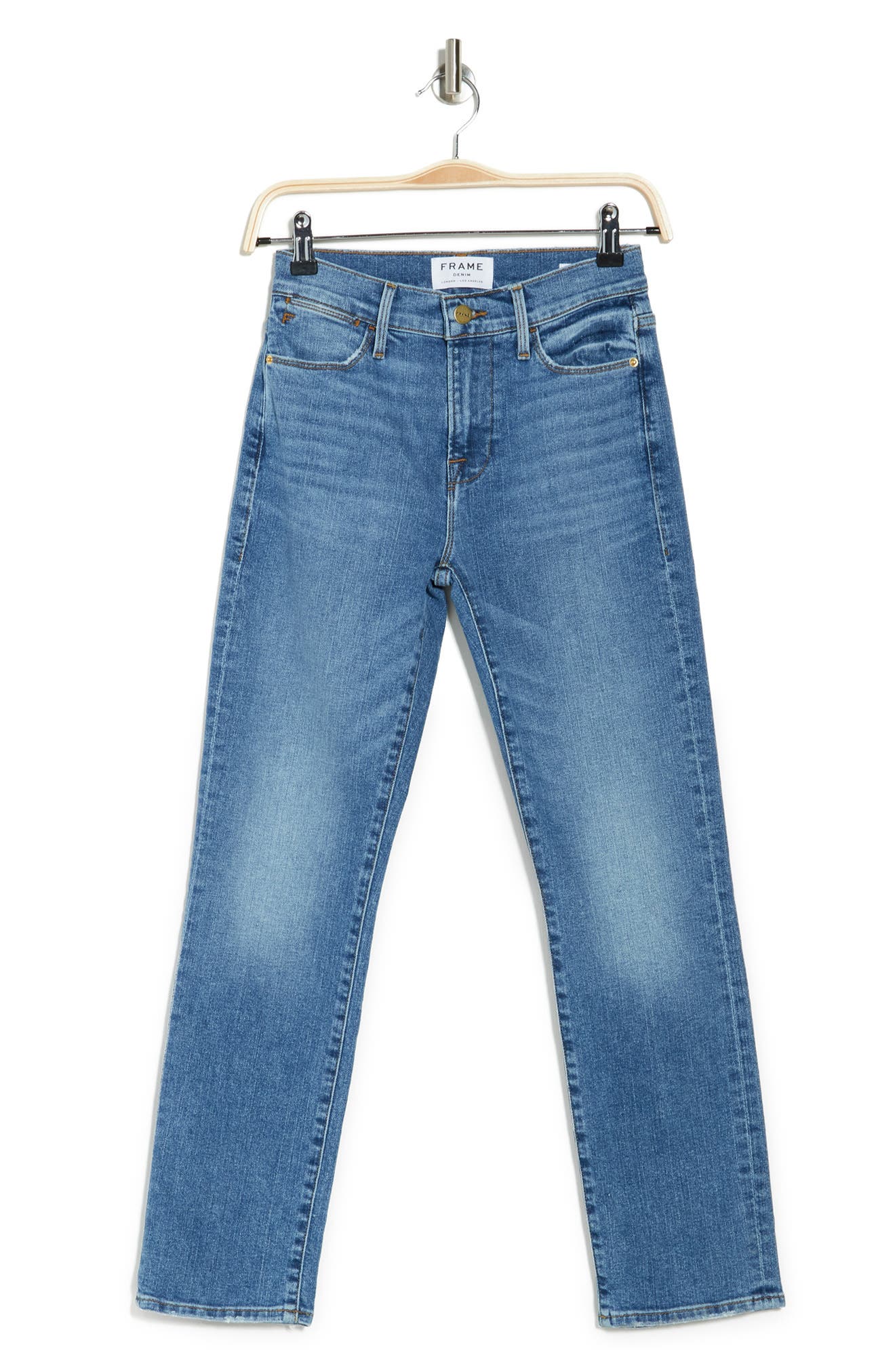 FRAME Le High Straight Jeans (Women) | Nordstromrack