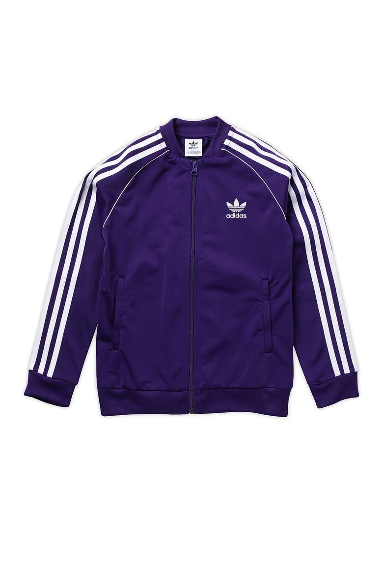 adidas Originals Classic 3-Stripes Track Jacket, Main, color, 