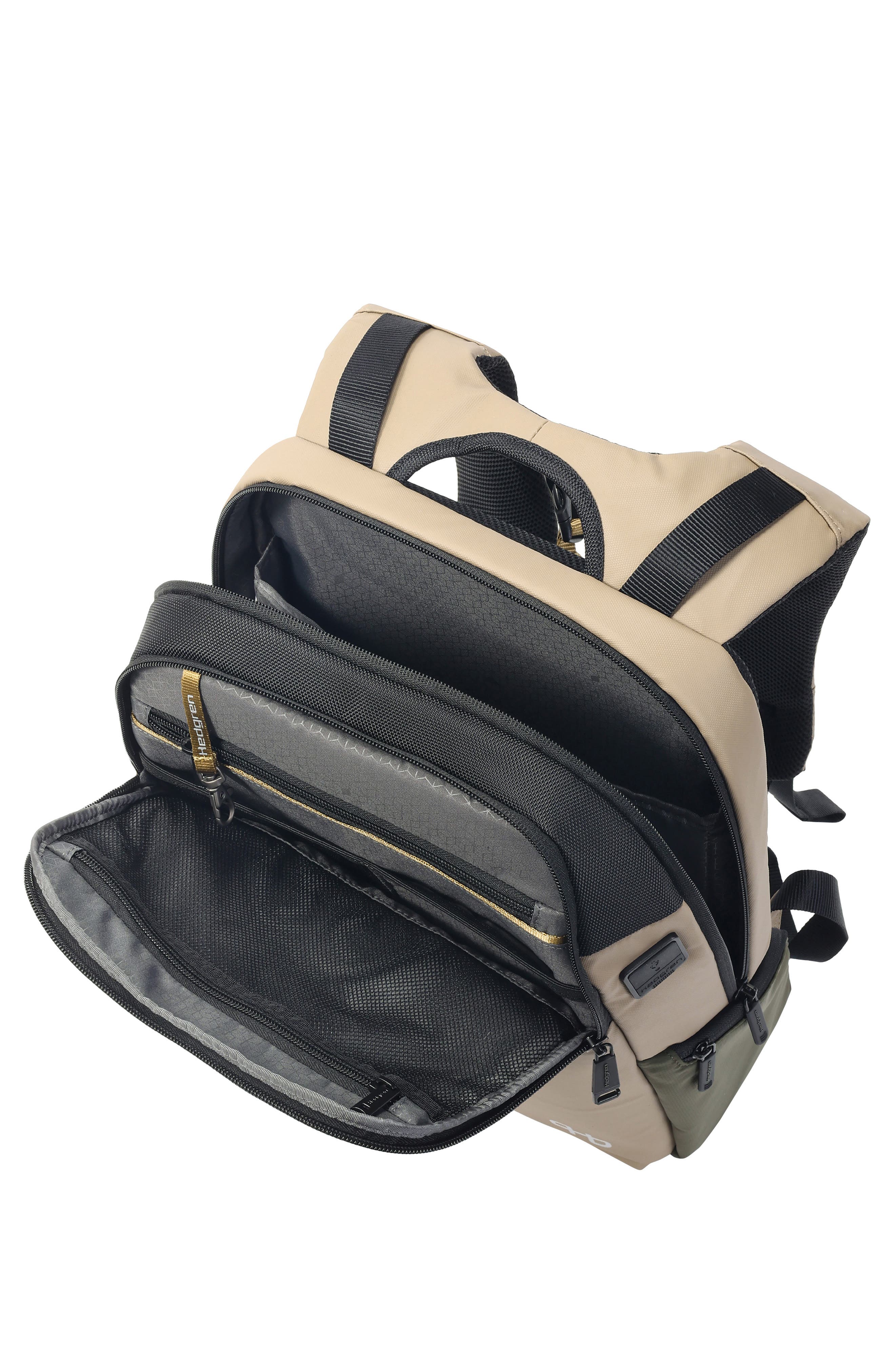 Hedgren Tram Laptop Backpack, Alternate, color, Vintage Beige