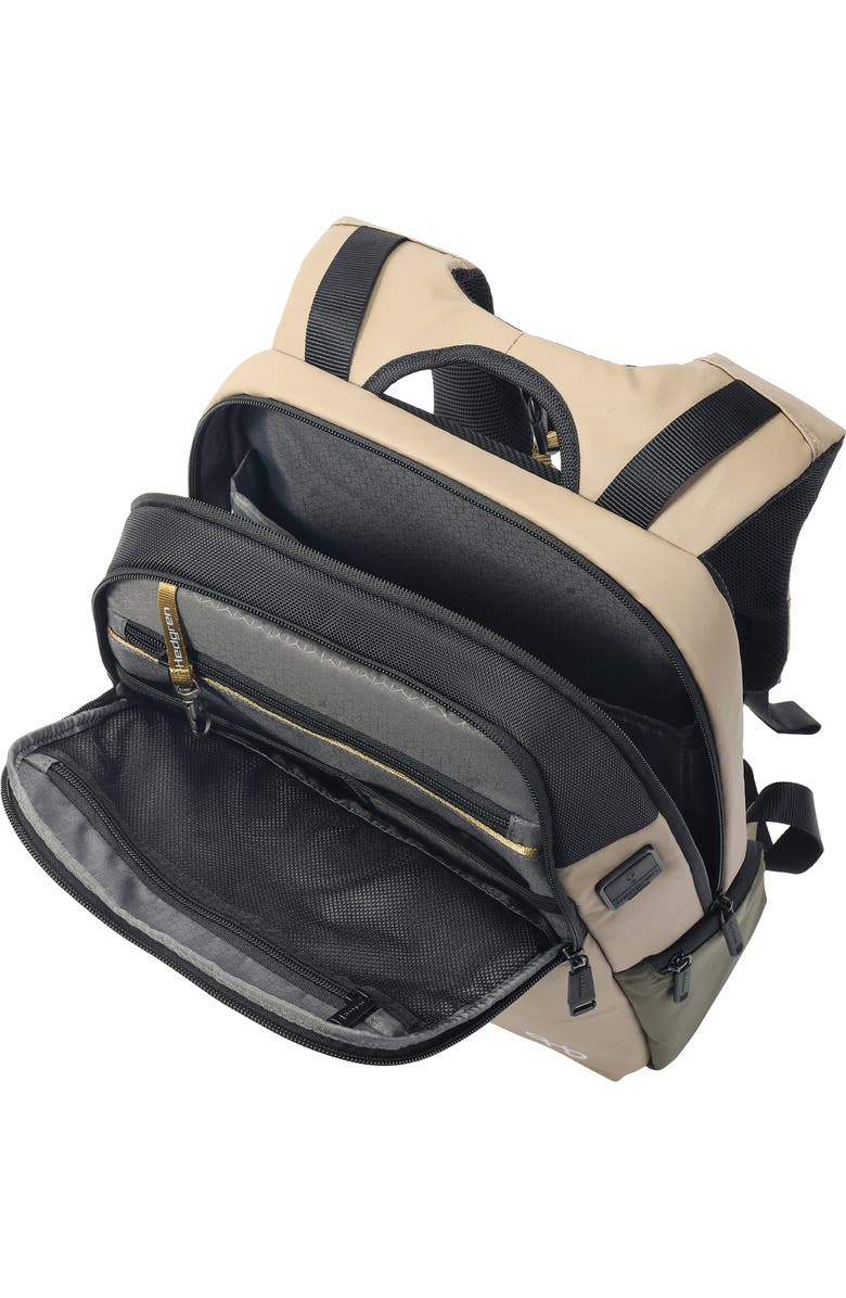 Hedgren Tram Laptop Backpack, Alternate, color, Vintage Beige