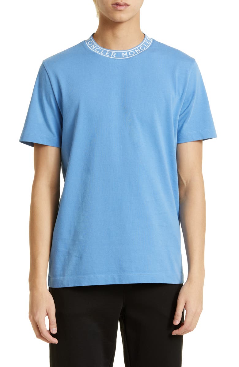Moncler Logo Crewneck T-Shirt, Main, color,
