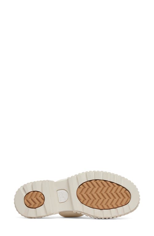 Sorel Ona Streetworks Platform Slide Sandal In Chalk/chalk