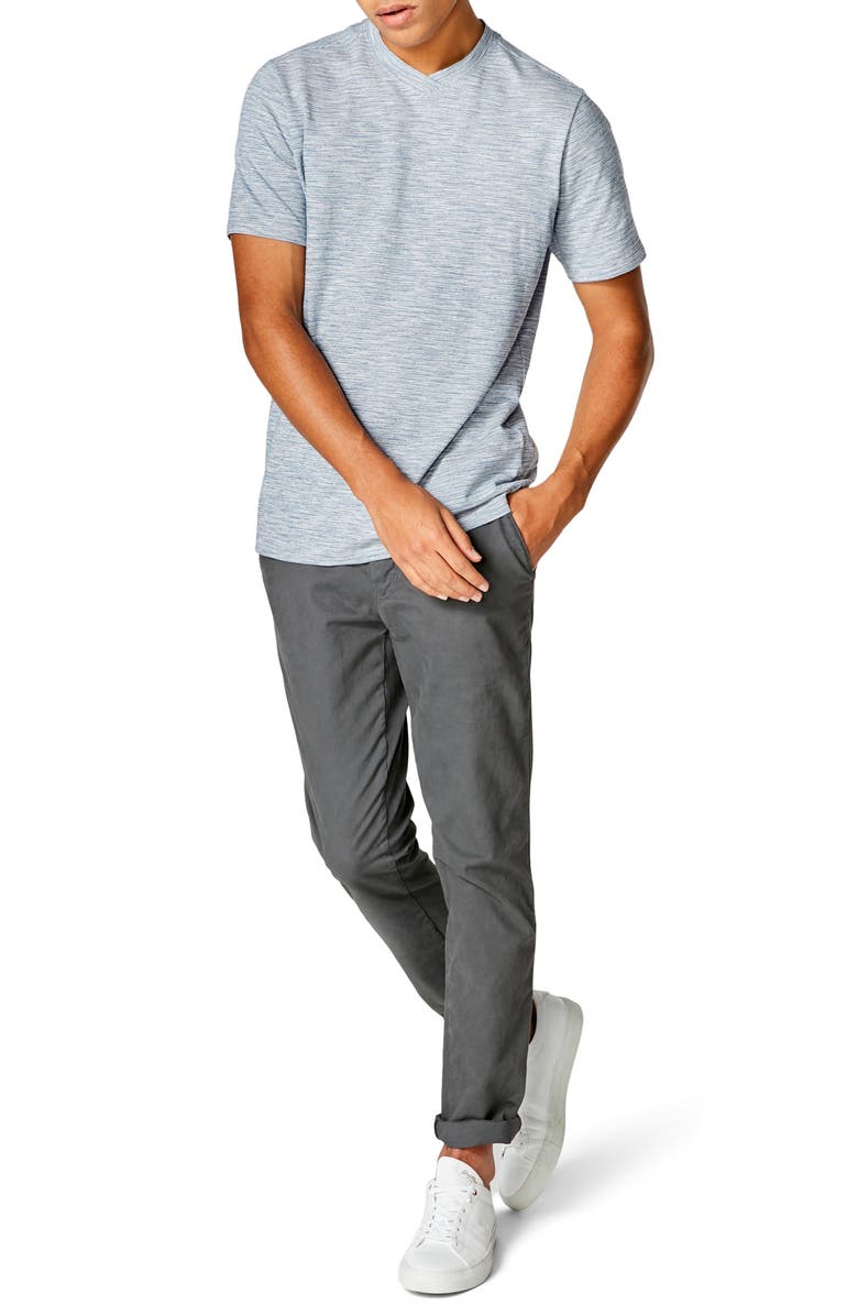 Good Man Brand Akasaka Slim Fit Slub Stripe Jersey T-Shirt, Alternate, color, 