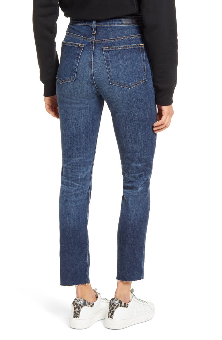 AG The Isabelle Ankle Straight Leg Jeans, Alternate, color,