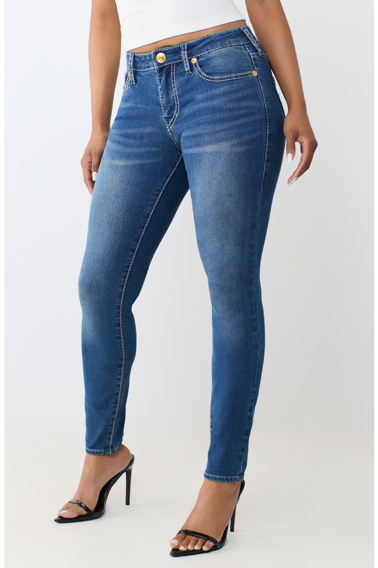 Jennie Big T Mid Rise Skinny Jeans, Alternate, color, MEDIUM OCEAN STORM WASH