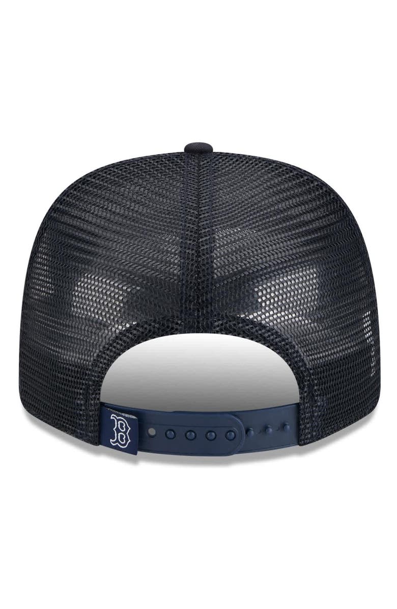 New Era Men's New Era  Navy Boston Red Sox 2025 Spring Training 9SEVENTY Stretch-Snap Trucker Hat, Alternate, color, 