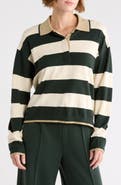 Scotch & Soda Stripe Polo Sweater