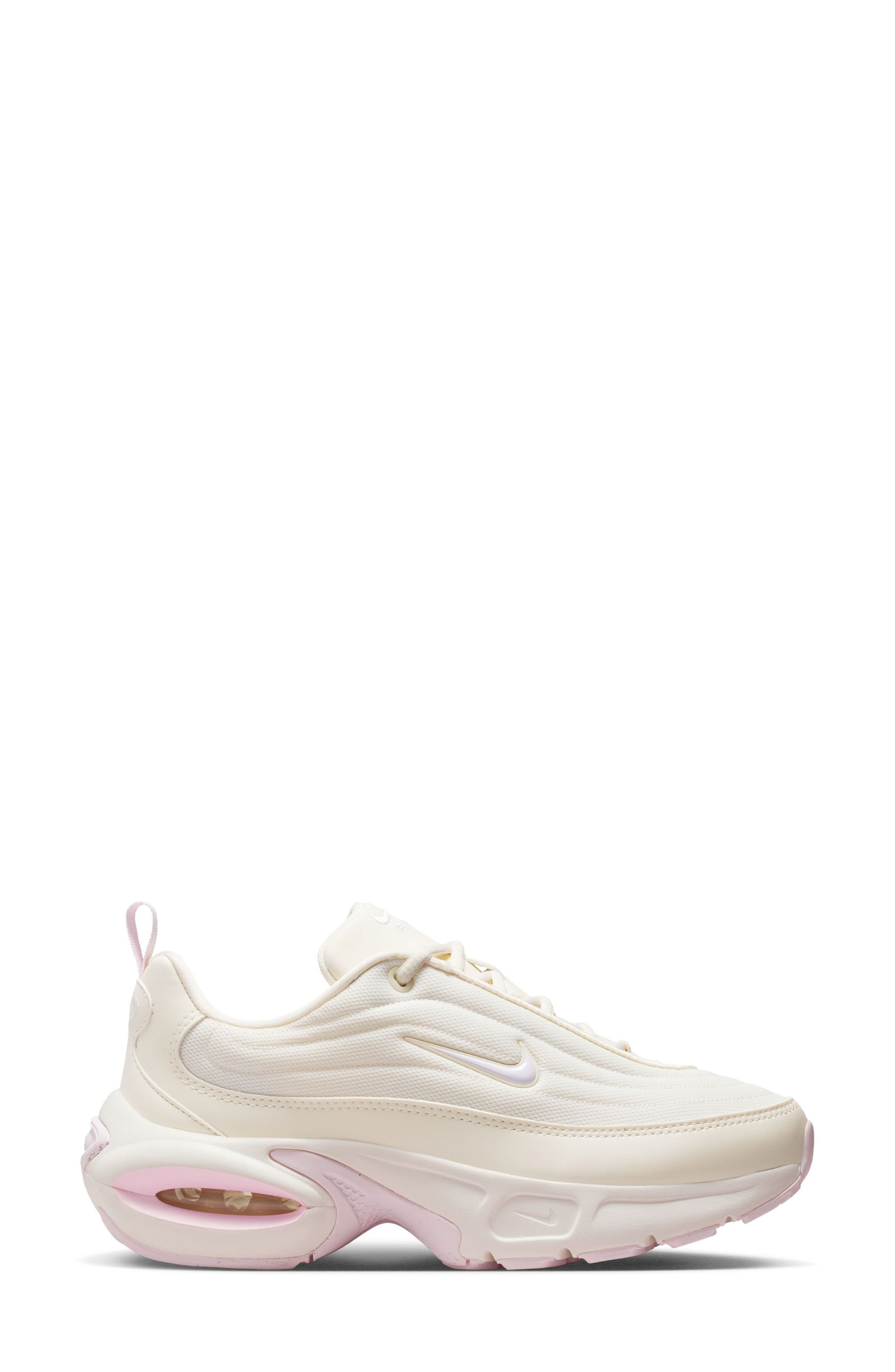 Air Max Portal Sneaker, Alternate, color, SAIL/ PINK