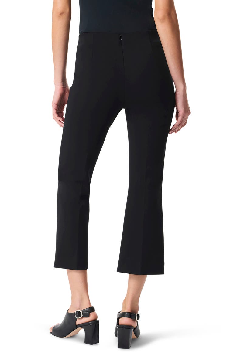rag & bone Irina Ponte Kick Flare Pants, Alternate, color, Black