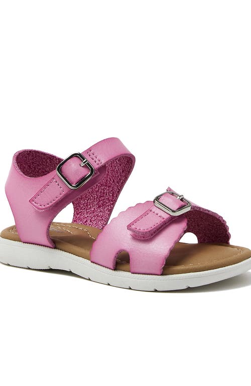 LANDS' END LANDS' END TODDLERS EASY ON SCALLOPED SANDALS 