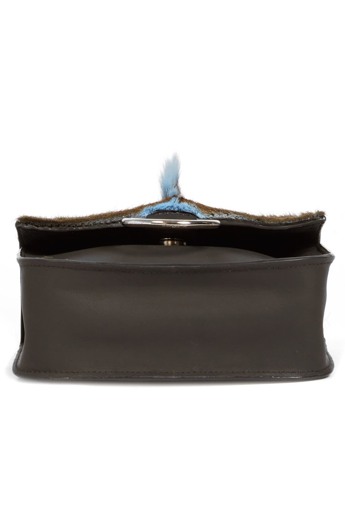 Brother Vellies 'Palma' Springbok & Leather Crossbody Bag, Alternate, color, 