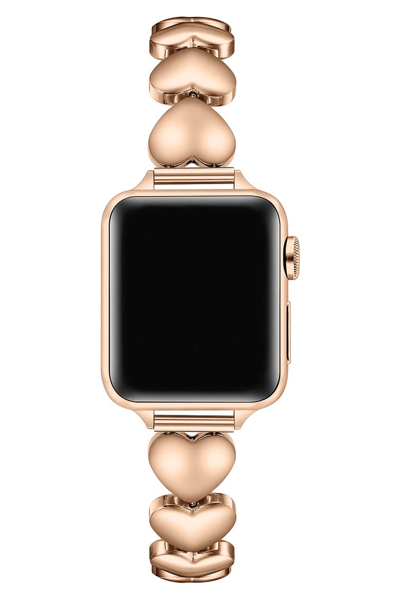 Aphrodite 42mm Apple Watch® Bracelet Watchband, Alternate, color, ROSE GOLD