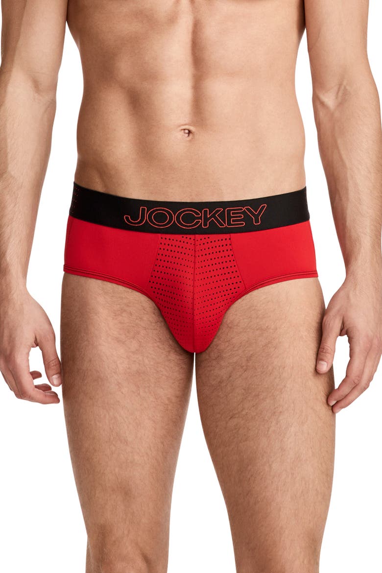 Mens EverActive VentraCool Air Brief, Main, color, Red Reality