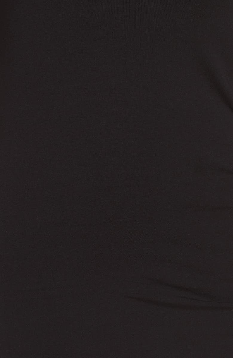 Felicity & Coco Jake Cold Shoulder Midi Dress, Alternate, color, Black