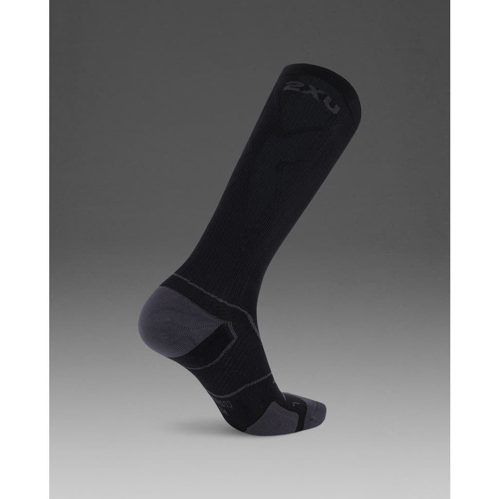 2xu Vectr Cushion Full Length Sock In Black