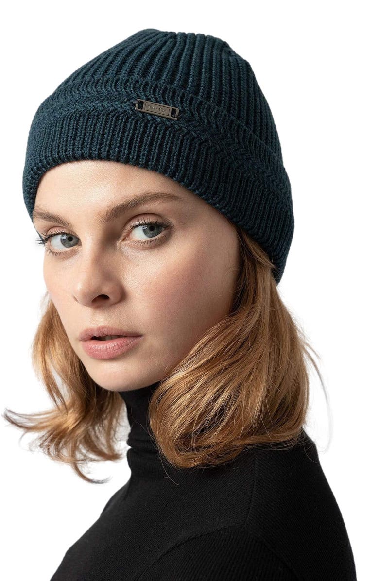 Saint + Sofia Quinn Pea Coat, Alternate, color, Black