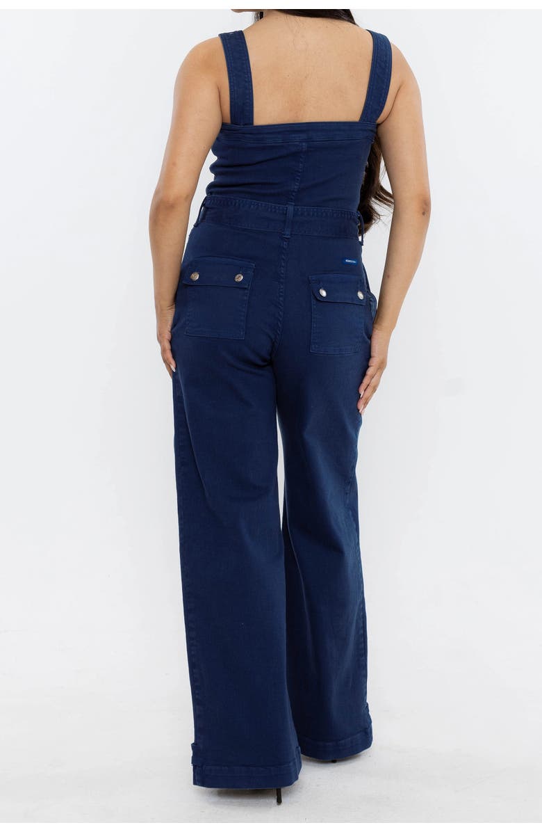 Rudes Denim The Athena Jumpsuit, Alternate, color, Royal Blue