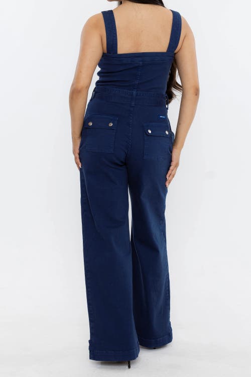 Rüdes Denim Rudes Denim The Athena Jumpsuit In Royal Blue