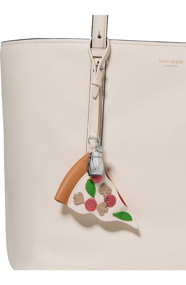 Kate Spade New York charmed nyc pizza bag charm, Alternate, color, Multi