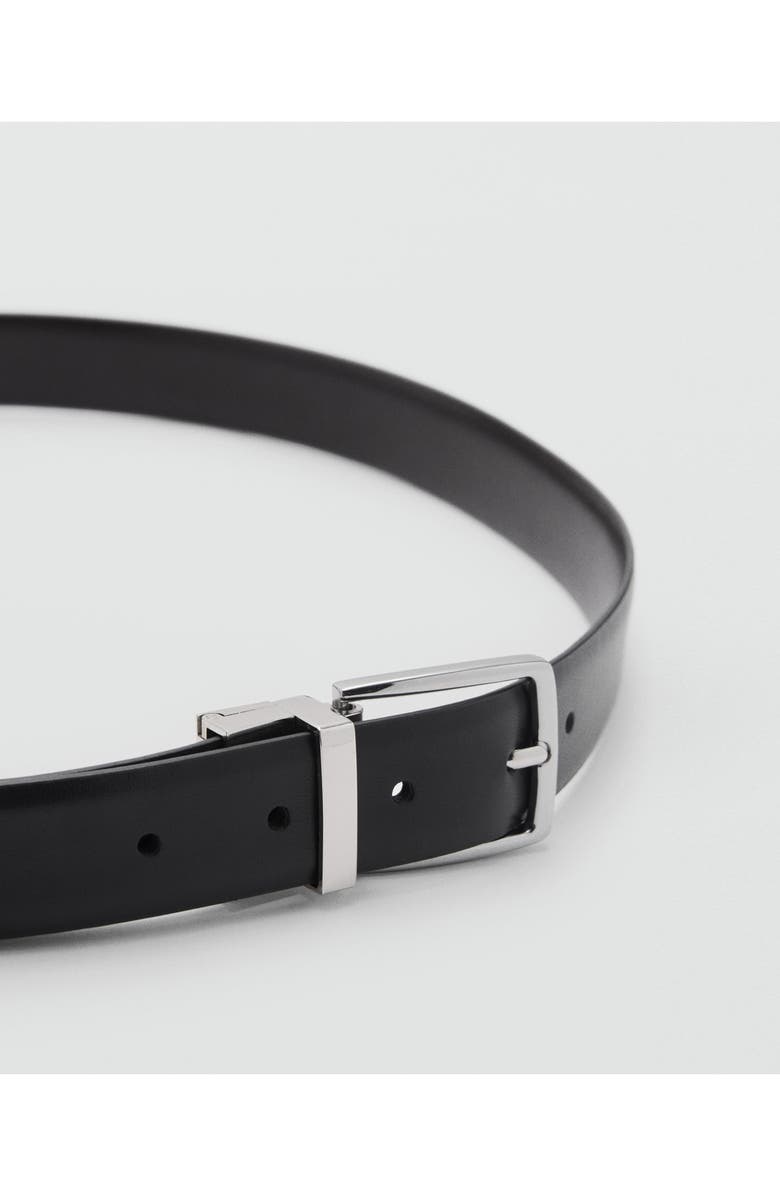 MANGO Reversible Leather Belt, Alternate, color,