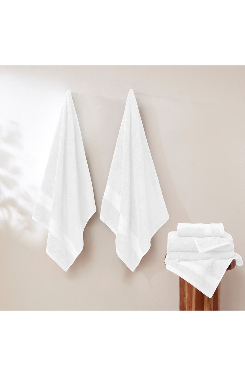 Modern Threads SpunLoft 6-Piece Towel Set, Alternate, color, White