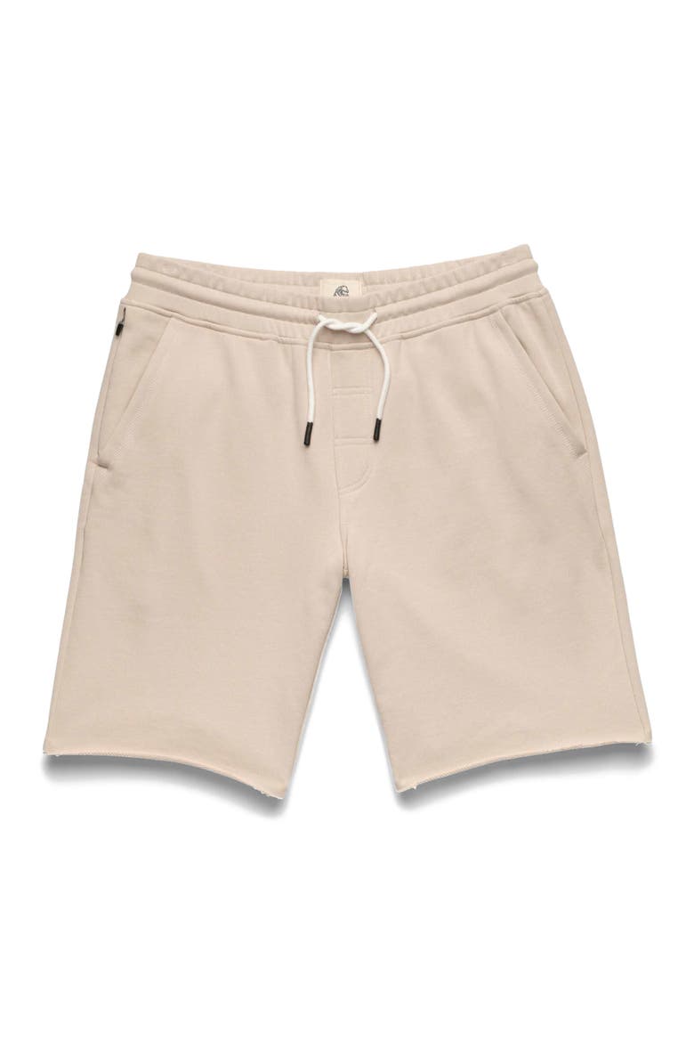 Sailor Drawstring Terry Short, Main, color, Silver Gray