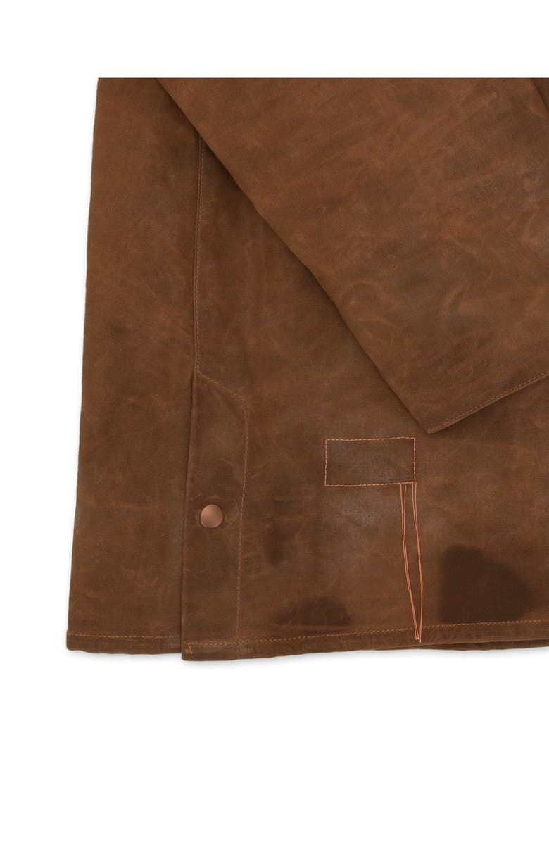 Fortela WFloriane Waxed Cotton Jacket, Alternate, color, Brown