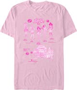 Barbie Men's California Dream and Friends T-Shirt