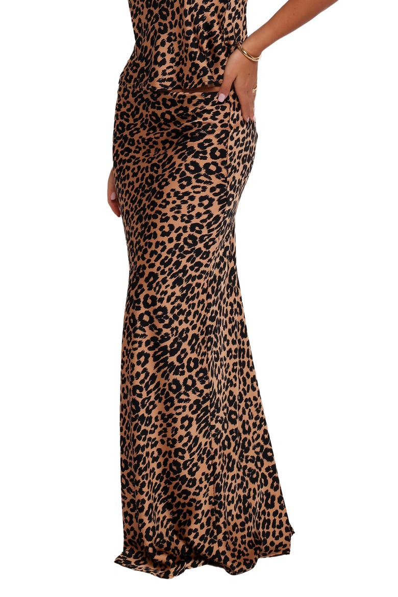 Velman Leopard Print Maxi Skirt, Alternate, color, LEOPARD