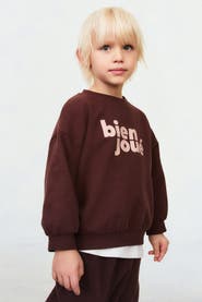 H&M Printed Cotton Sweatshirt