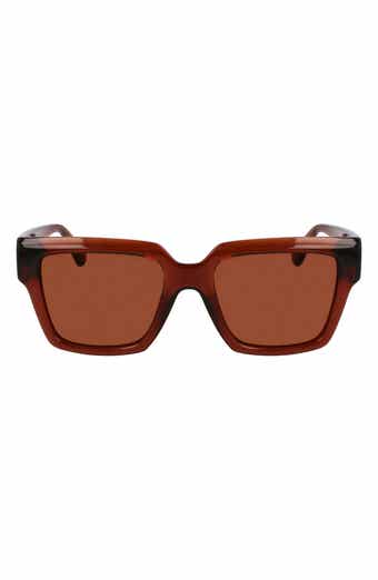 FERRAGAMO Gancini 54mm Rectangular Sunglasses