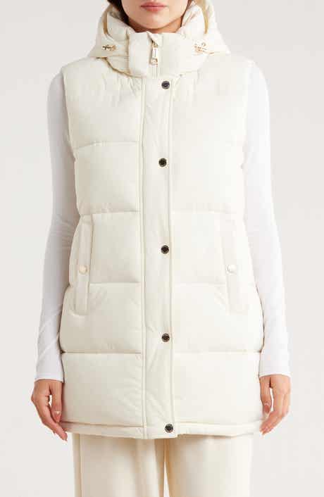 Michael Kors Longline 450 Fill Power Puffer Vest