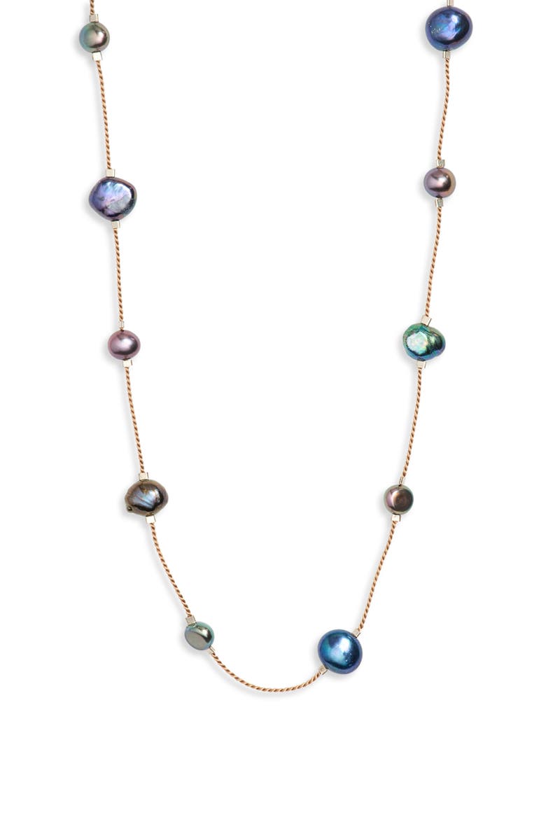 Desnuda Freshwater Pearl Necklace, Main, color, NEPTUNE