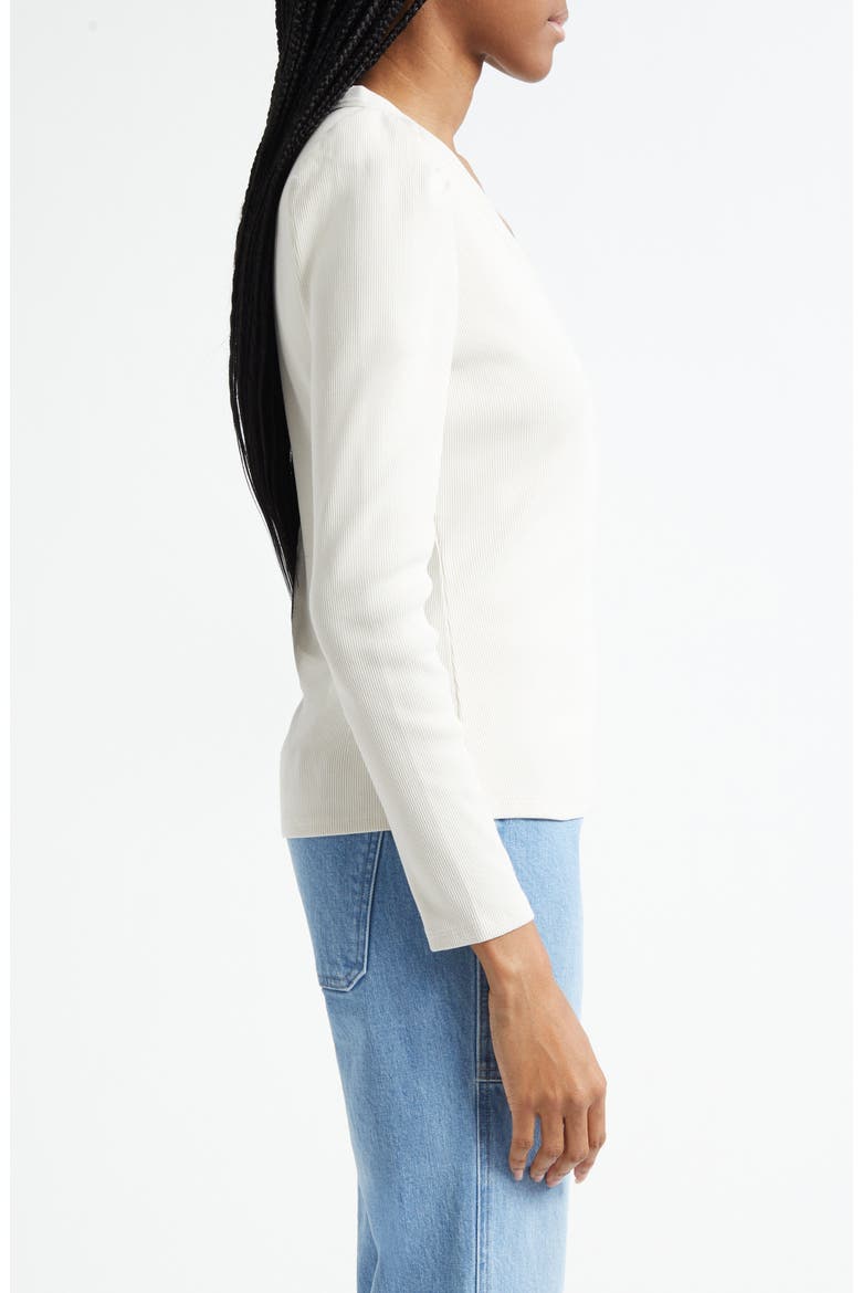 Dekalb Long Sleeve Henley, Alternate, color, ECRU
