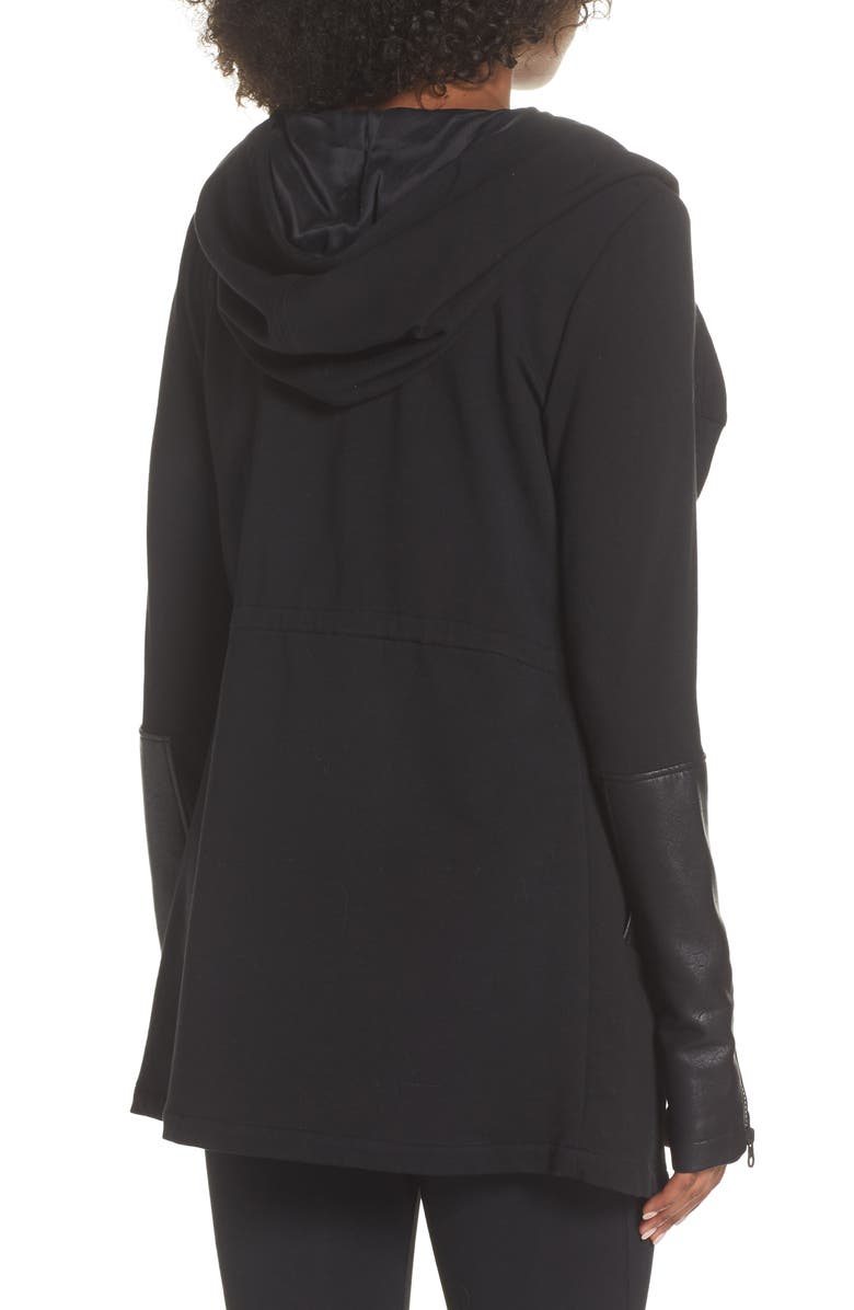 Blanc Noir Traveler Wrap Jacket, Alternate, color,