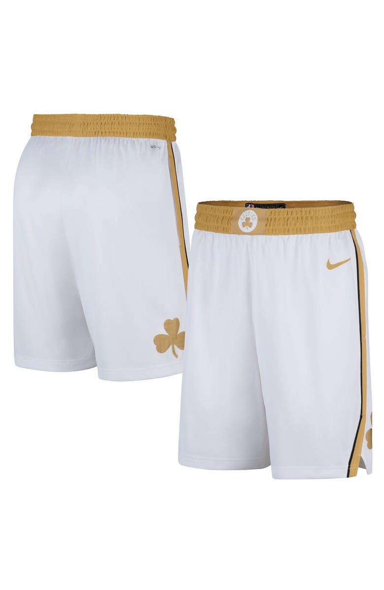 Nike Men's Nike  White Boston Celtics 2025/26 City Edition Remix Dri-FIT Swingman Shorts, Main, color, White