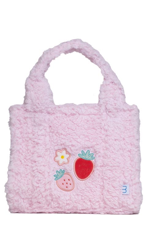 Kids' Faux Shearling Tote