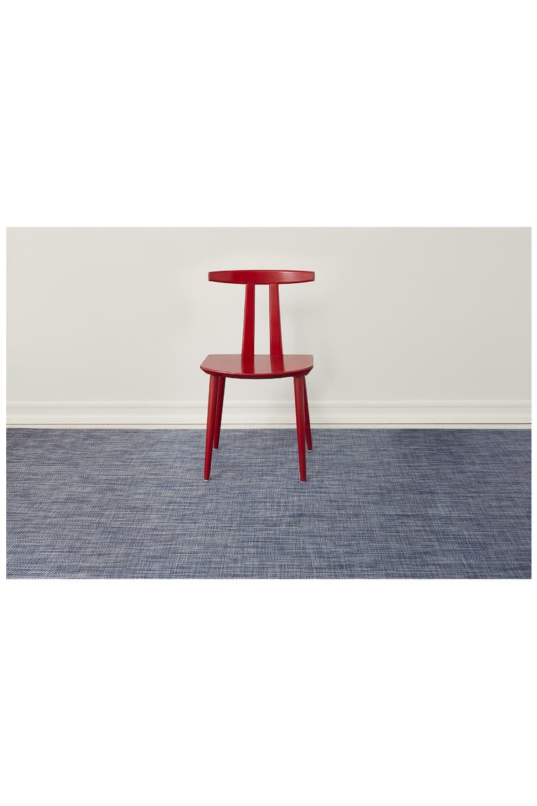 Basketweave Indoor/Outdoor Floor Mat, Alternate, color, DENIM