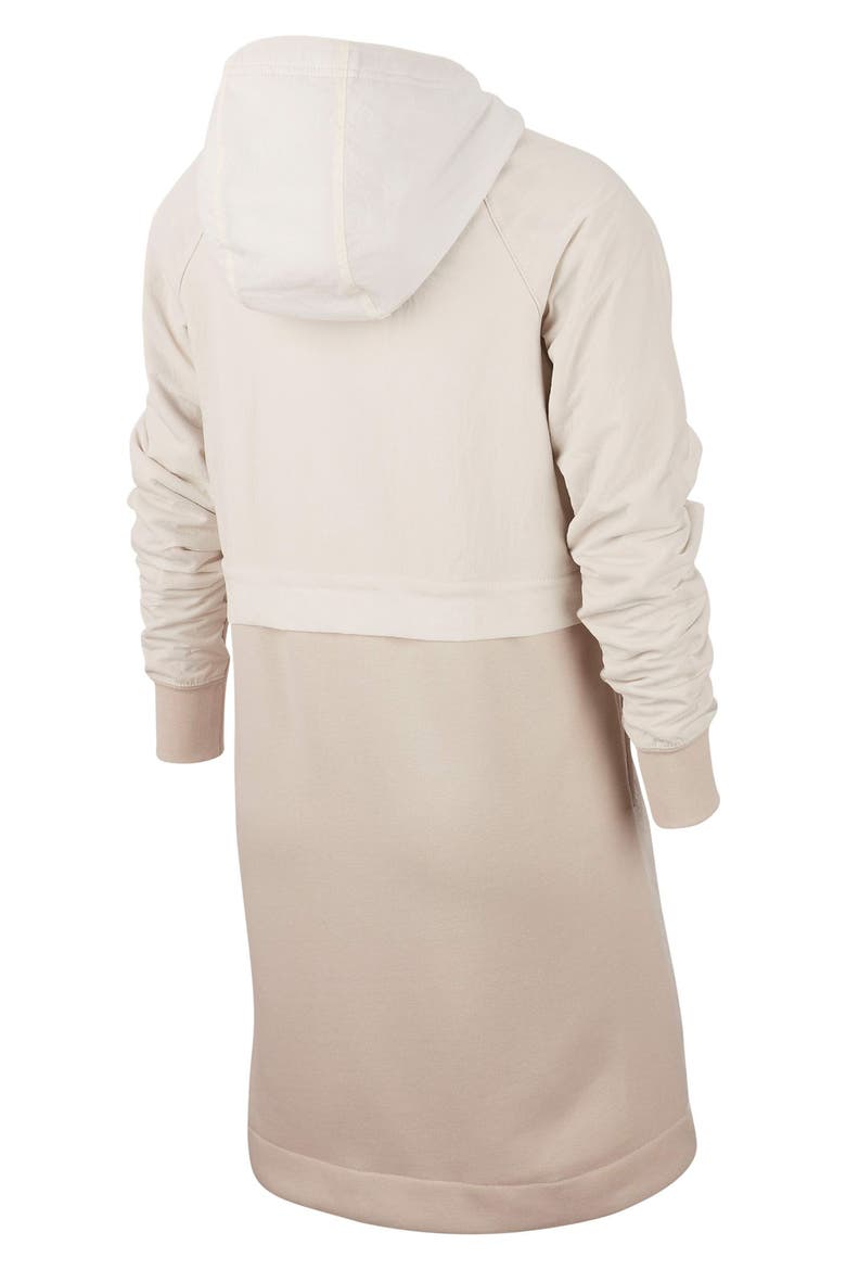 Sportswear Fleece Lined Parka, Alternate, color, SAIL/ DESERT SAND/ SAIL