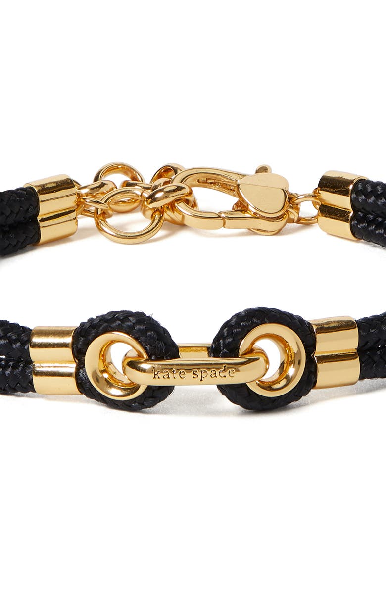 Kate Spade New York know the ropes bracelet, Alternate, color,