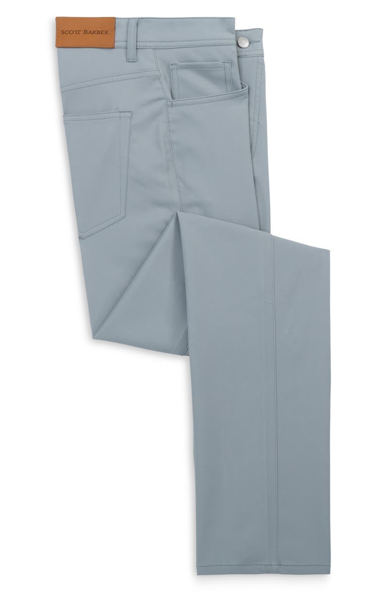Scott Barber Sonoma Twill Five-Pocket Pants, Main, color, Silver