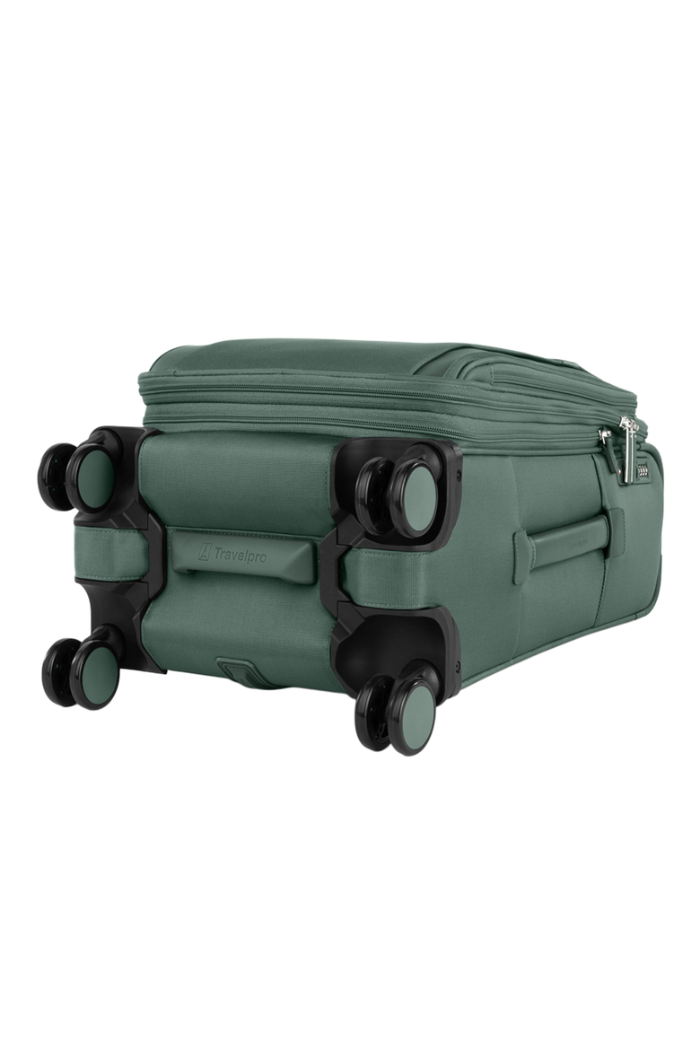 Versapack + Softside 21" Carry On & 25"Medium Checked Spinner Luggage Set, Alternate, color, Desert Sage